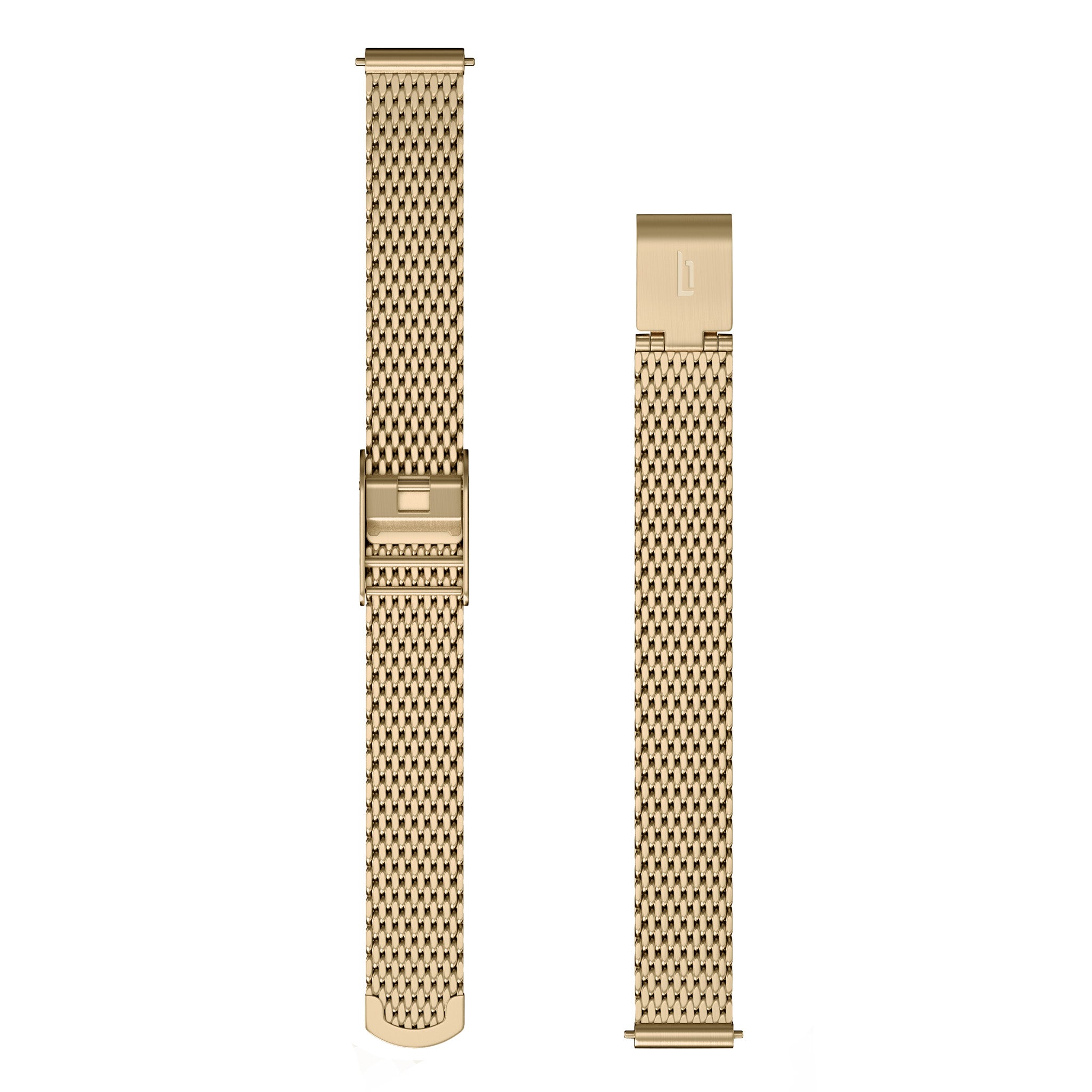 Mesh Strap – Gold Brushed