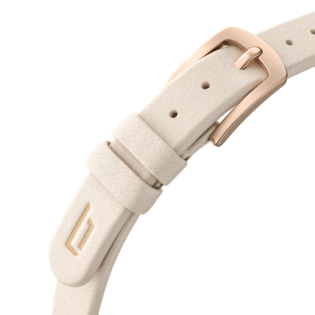 Leather Strap – Pearlwhite