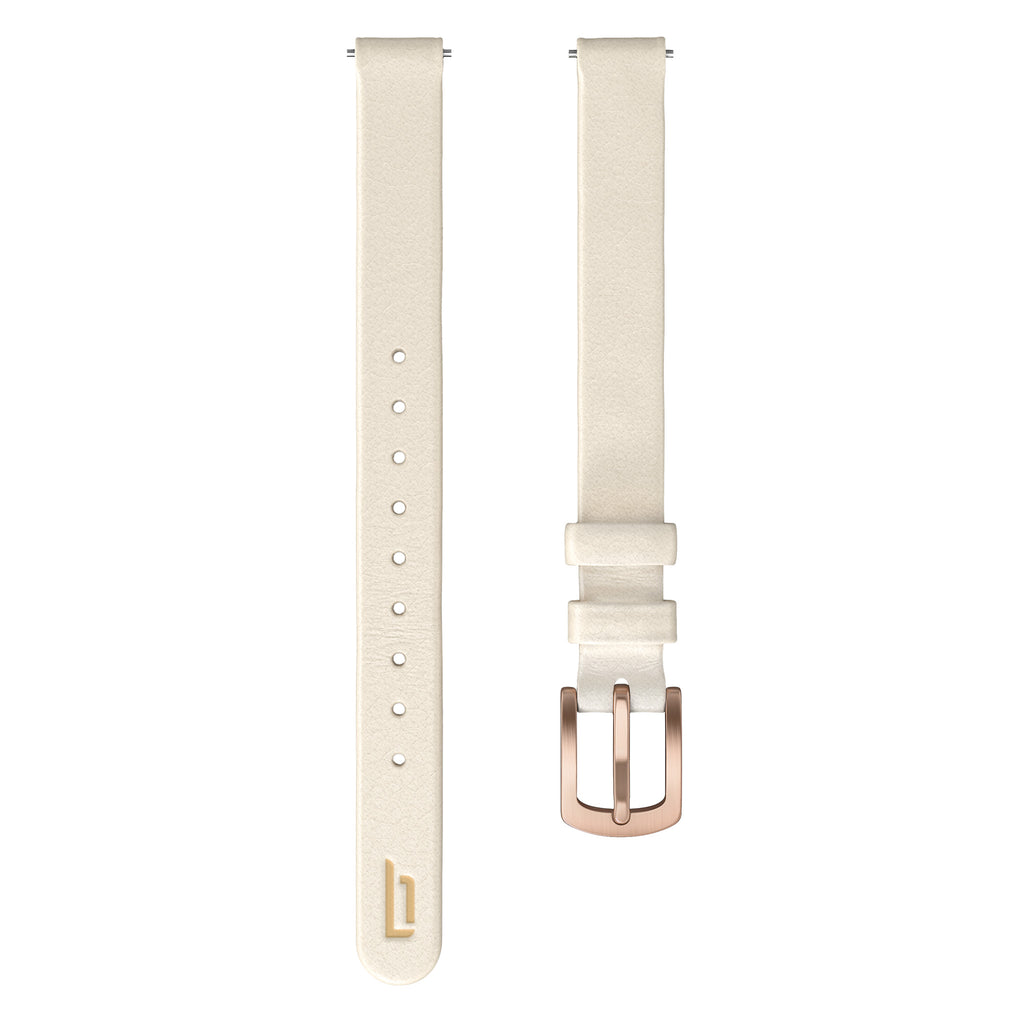 Leather Strap – Pearlwhite
