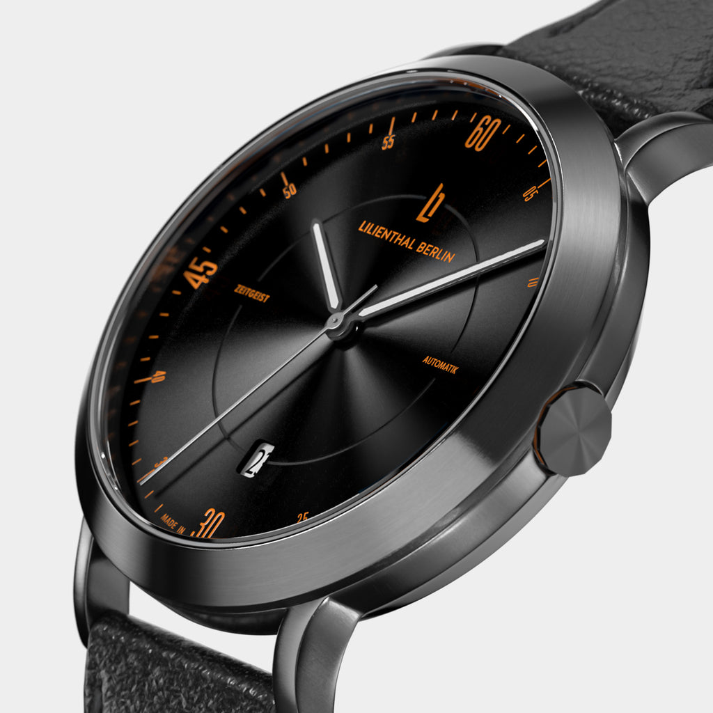 Zeitgeist Automatik – Dark Silver Orange