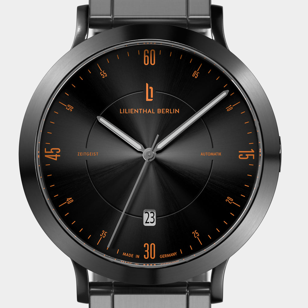Zeitgeist Automatik – Dark Silver Orange