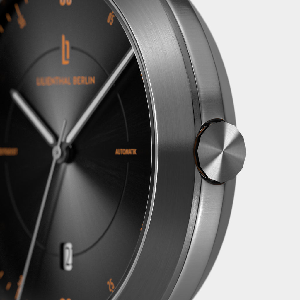 Zeitgeist Automatik – Dark Silver Orange