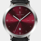 Zeitgeist Automatik – Silver Bordeaux