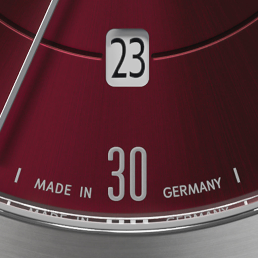 Zeitgeist Automatik – Silver Bordeaux